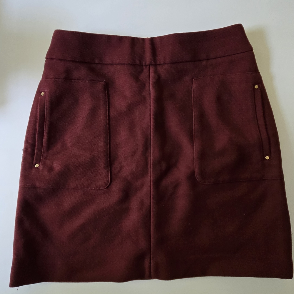 H&M Red Mini Skirt for Work